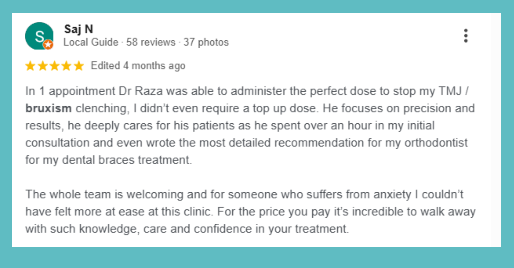 Botox for teeth grinding reviews